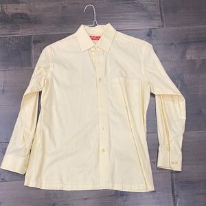 Men's Yellow Dress Shirt